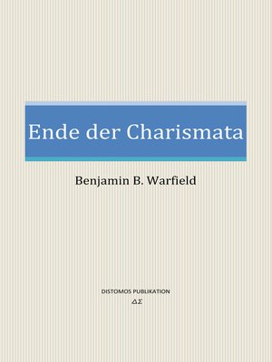 cover image of Ende der Charismata